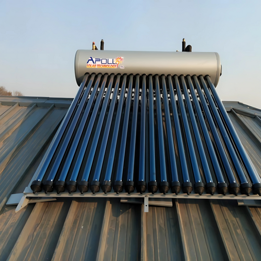 Integrated solar geyser system